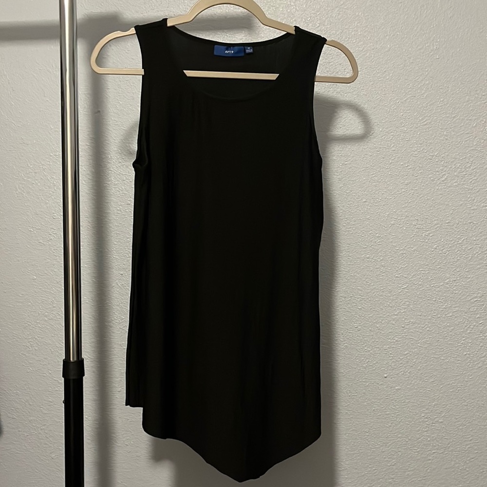Black Apt. 9 Tunic Blouse
